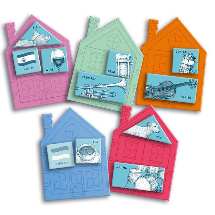 Albert Einstein's House Riddle