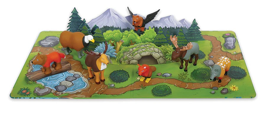 MINI Magnetic Mix or Match Forest (Bilingual)