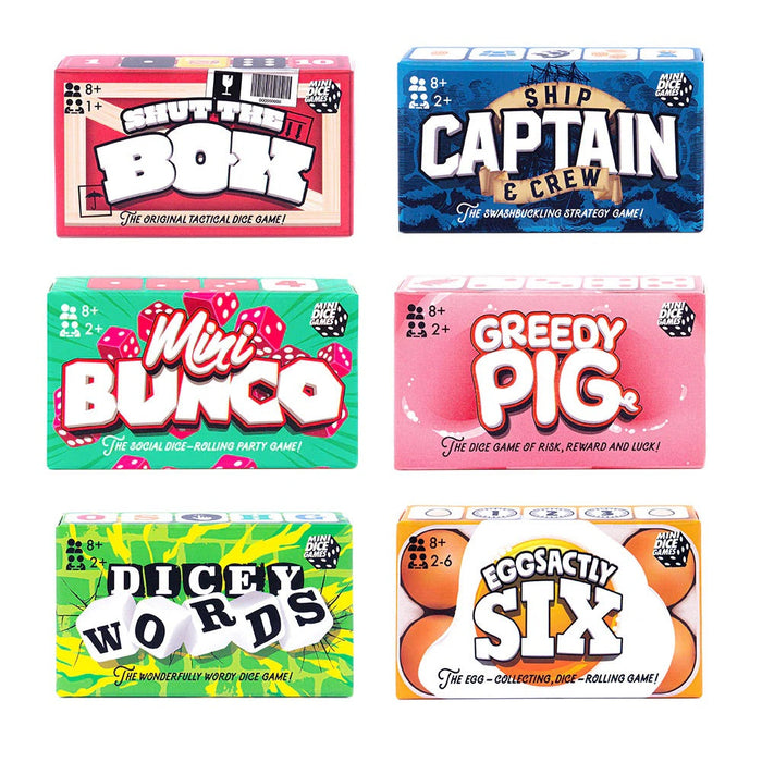 Mini Dice Games Assorted
