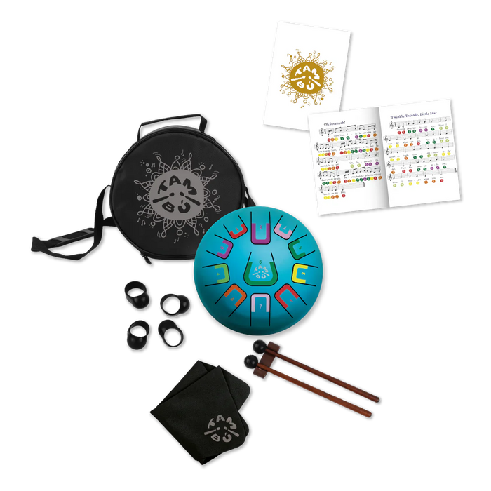 Tongue Drum 8 in. - 11 Tones Calm Sky - Tambu (TMB08T)