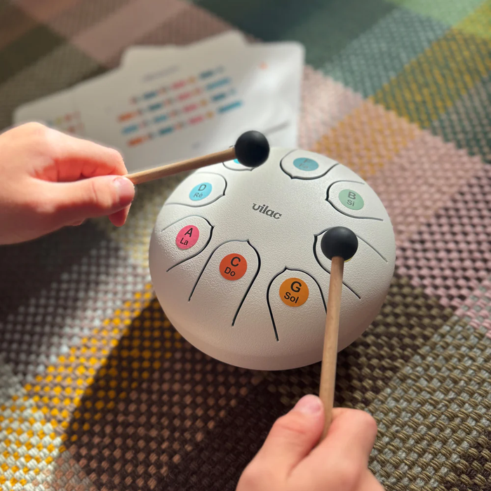 Tongue Drum - White  - Vilac (V8379)