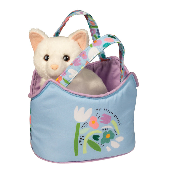 My Little Garden Sassy Sak w/ White Cat 