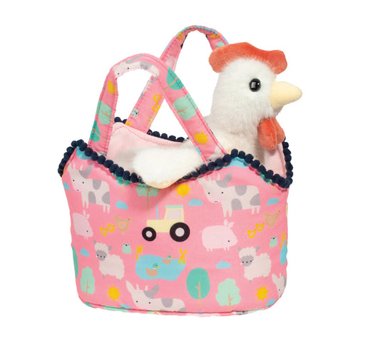 Farm Friends Sassy Sak w/ White Hen 