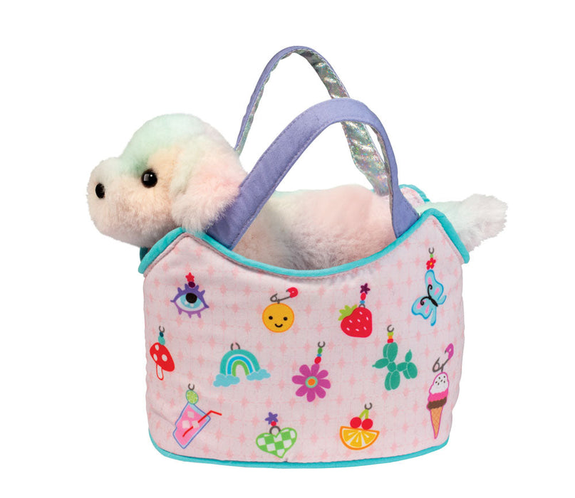 Charmingly Yours Sassy Sak w/ Rainbow Pup (2229)