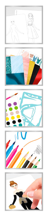 Be Teens Fashion Sketchbook - Evening Dress