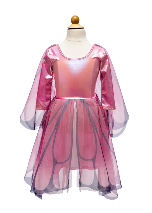 Dress w/ Wings - Butterfly Twirl, Pink, 3-4 Years (32523)