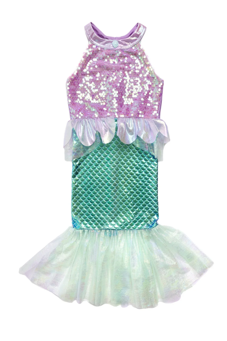 Dress - Misty Mermaid, Pink/Blue, 5-6 Years (37085)