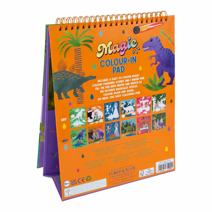 Dino Easel Watercard and Pen