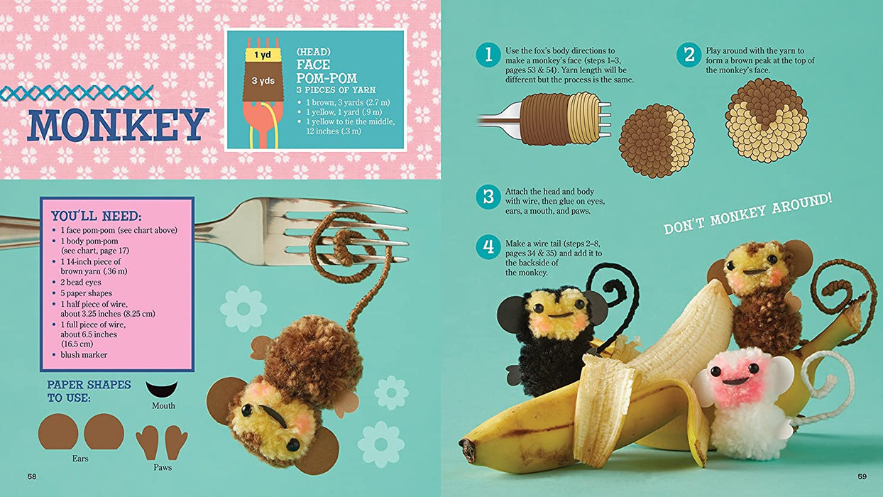 Klutz - Mini Pom-Pom Pets - SCH