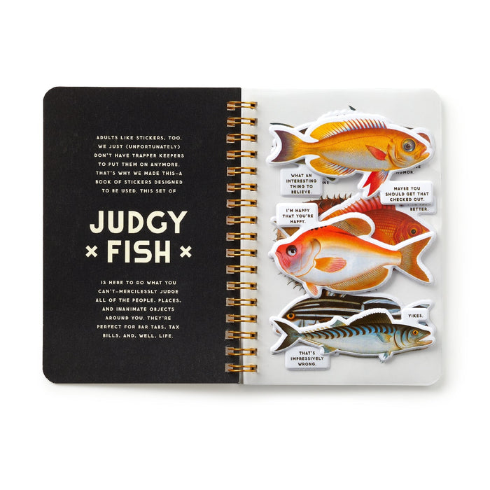 Judgy Fish Sticker Book - RC