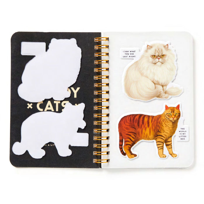 Moody Cats Sticker Book - RC