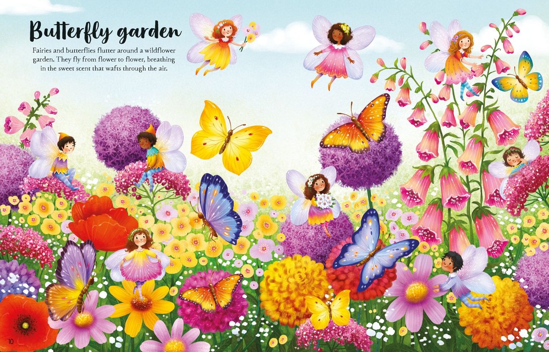 USB - Sticker Book Fairies, Pixies and Elves