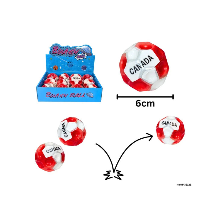 Hi Bounce Ball Team Canada  2.5 in.