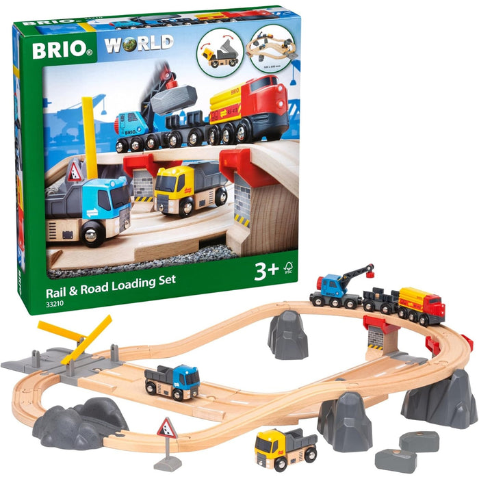 BRIO - Rail & Road Loading Set (33210)