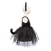 Dress & Headband - Black Cat, 5-6 Years 