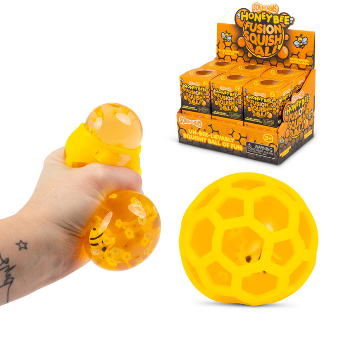Scrunchems Honeybee Fusion Squish Ball (38914) OFF - SORRY NO RETURNS