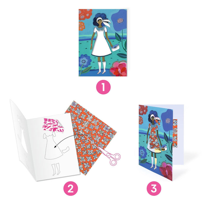 Patterned Collages: Fashion (DJ09307)