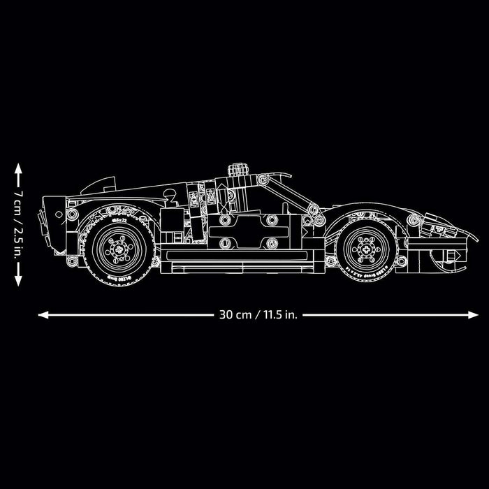 1966 Ford GT40 MKII Race Car - Technic (42223) 18+