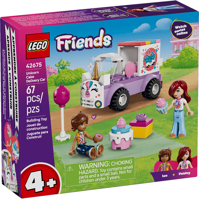 Unicorn Cake Delivery Car - Friends (42675) 4+