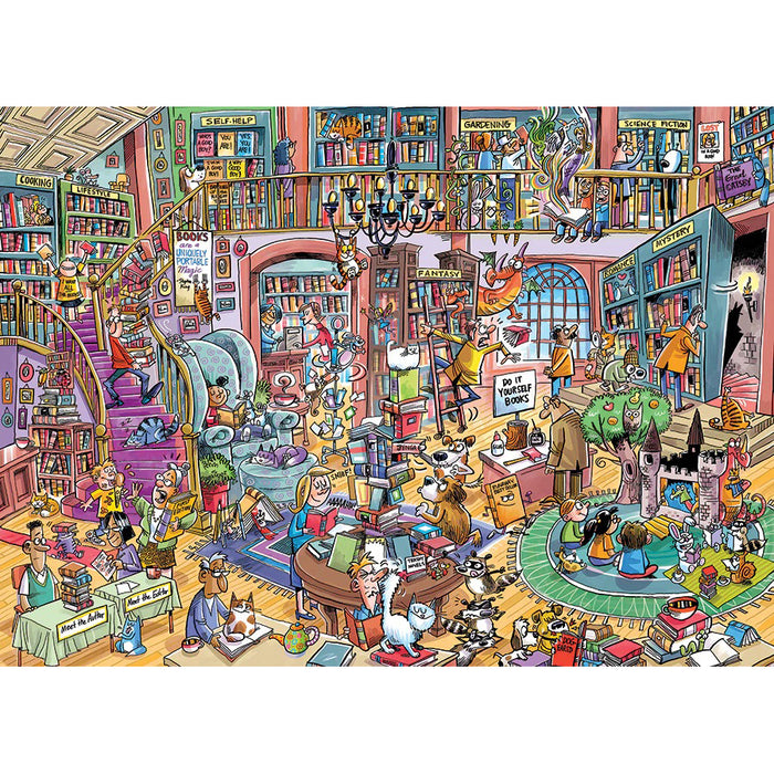 CH - DoodleTown: Bookshop Bedlam - 1000pc (44511)