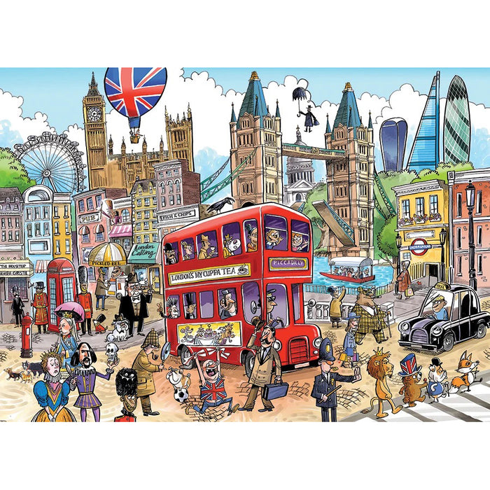 CH - Doodletown: London Calling - 1000pc (44516)