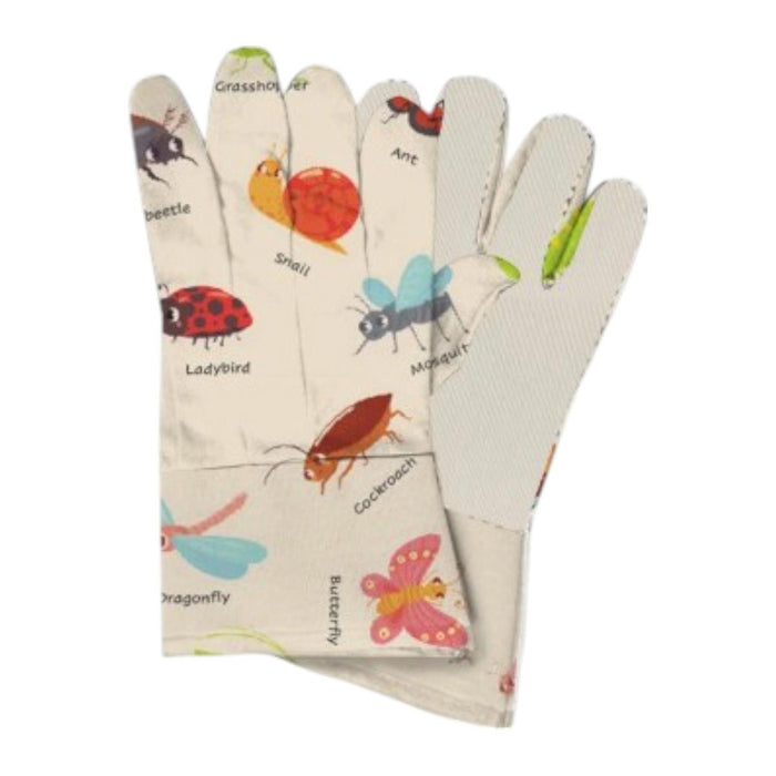 Garden E. Kid's Gardening Gloves - Bugs (49809) (CTG)