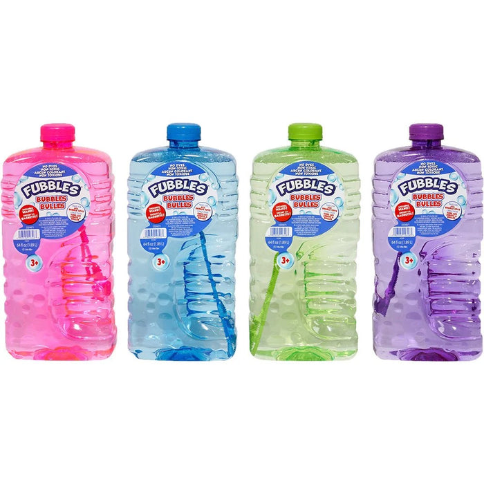 Fubbles - Bubble Refill 64oz - Assorted (KT)