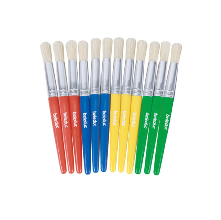 Bristle Paint Brush - Assorted (PEL)