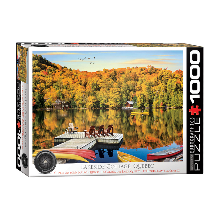 E - Lakeside Cottage, Quebec - 1000pc (6000-5427) - DISCOUNTED/FINAL SALE