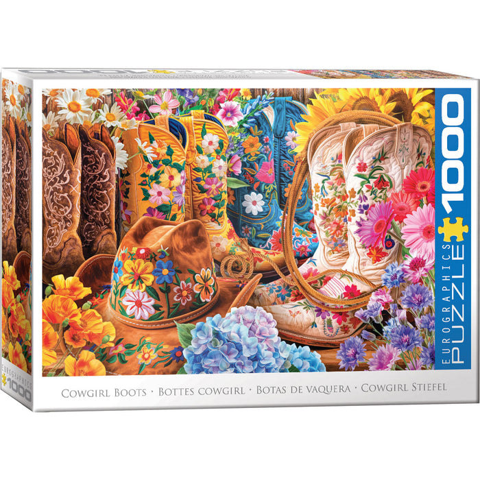 E - Cowgirl Boots by Lars Stewart - 1000pc (6000-5948)