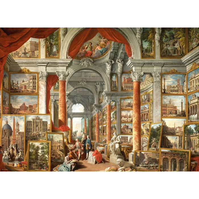 E - Gallery of Views of Modern Rome by Giovanni Paolo Panini - 1000pc (6000-6036)