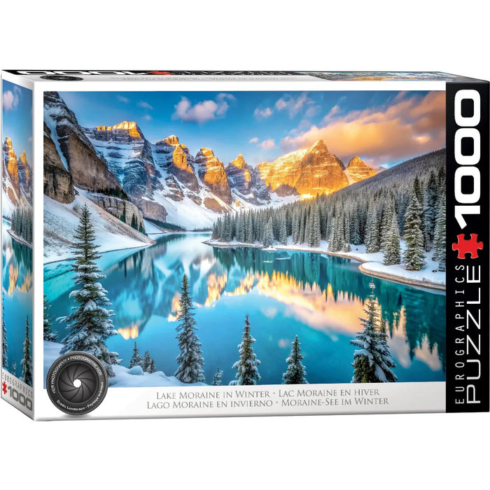 E - Lake Morraine in Winter - 1000pc (6000-6101)