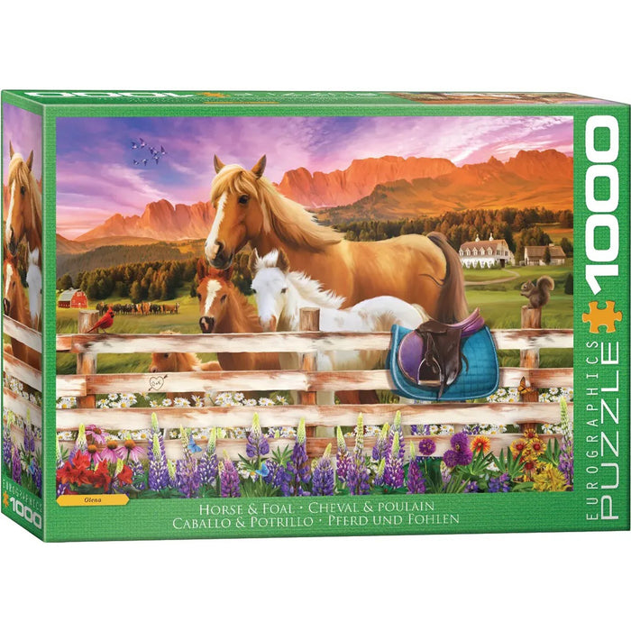 E - Horse & Foal - 1000pc (6000-6108)