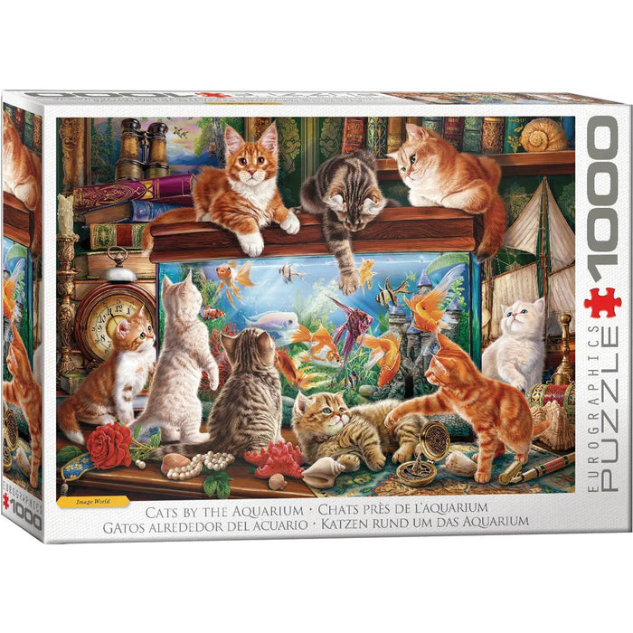 E - Cats by the Aquarium - 1000pc (6000-6138)