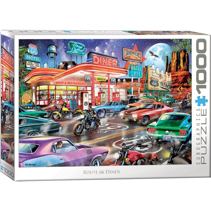 E - Route 66 Diner - 1000pc (6000-6139)