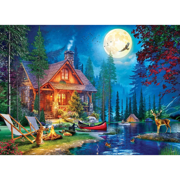 E - Moon Lake Cabin - 1000pc (6000-6140)