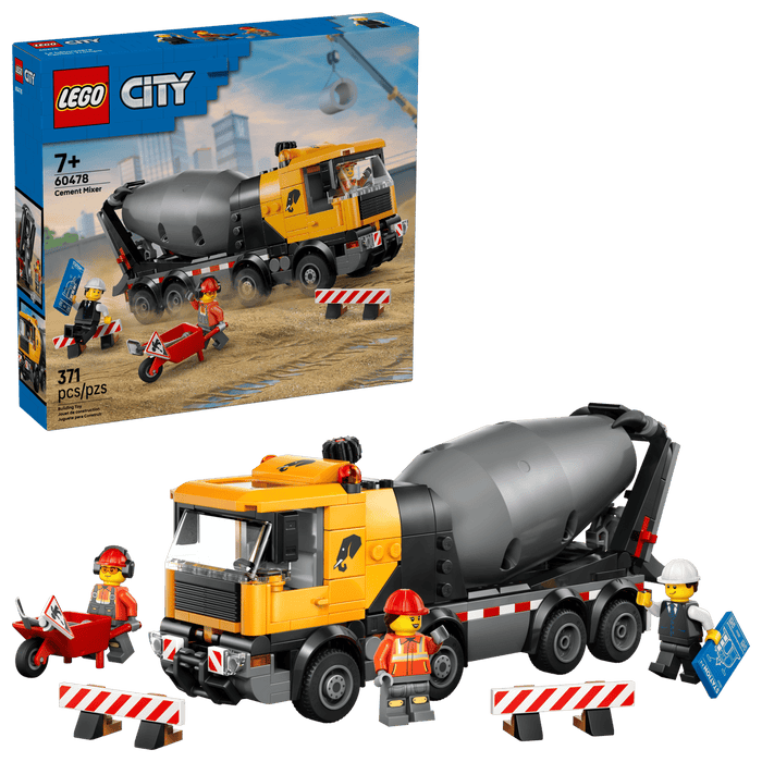 Cement Mixer - City	 Vehicles (60478)