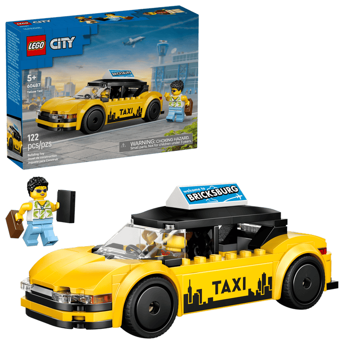 Yellow Taxi - City Vehicles (60487)