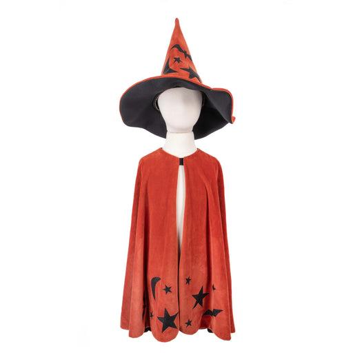 Cape & Hat - Autum Embers Wizard, Size 4-6 