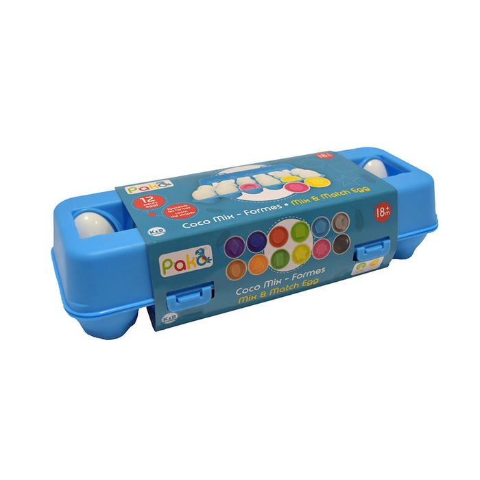 Pako - Mix & Match Eggs - Shapes (12 pieces) (KT)