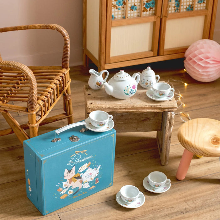 Ceramic Tea Set - Parisiennes - Moulin Roty (642574)