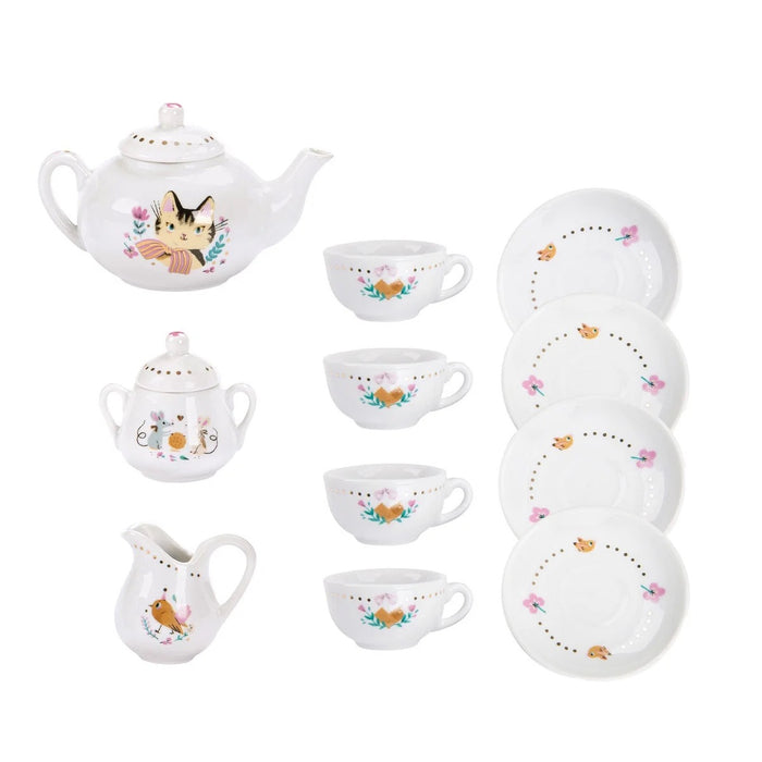 Ceramic Tea Set - Parisiennes - Moulin Roty (642574)