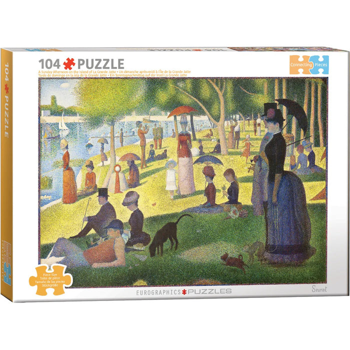 Connecting Pieces - Sunday Afternoon Island of La Grande Jatte -104pc (6704-5707)