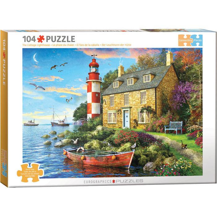 Connecting Pieces - The Cottage Lighthouse -104pc (6704-6024)