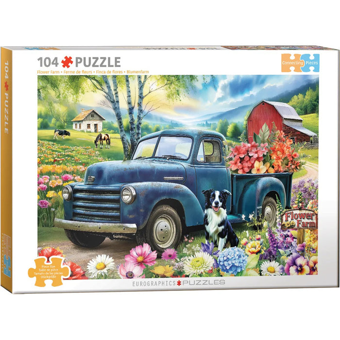 Connecting Pieces - Flower Farm -104pc (6704-6112)