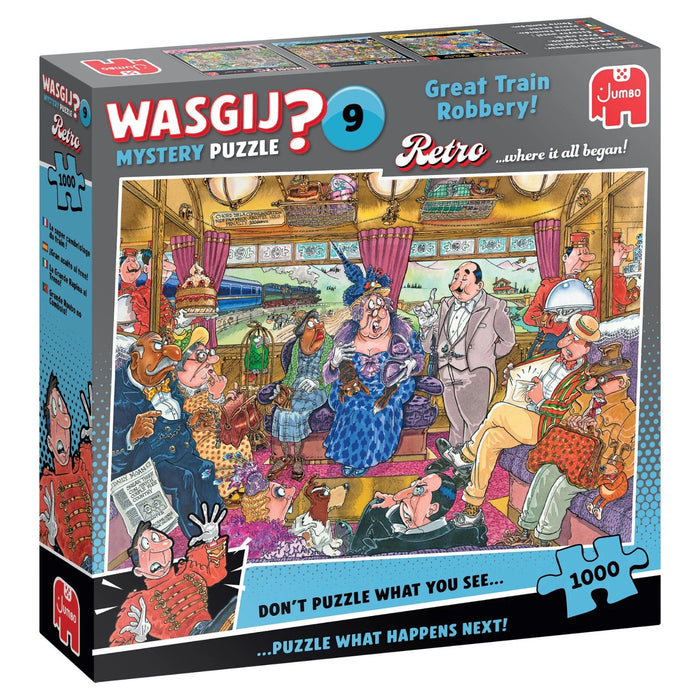 Wasgij - Great Train Robbery (MR9) - 1000pc (70-00504)