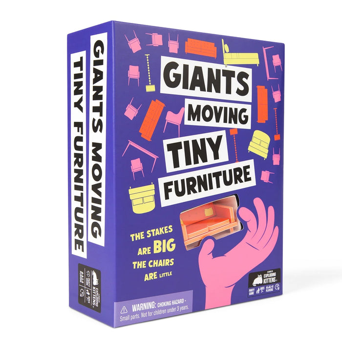 Giants Moving Tiny Furniture (UD)