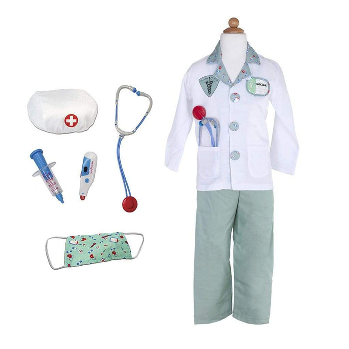 Green Doctor Set, Includes 6 Accessories 3-4 Years (81203)