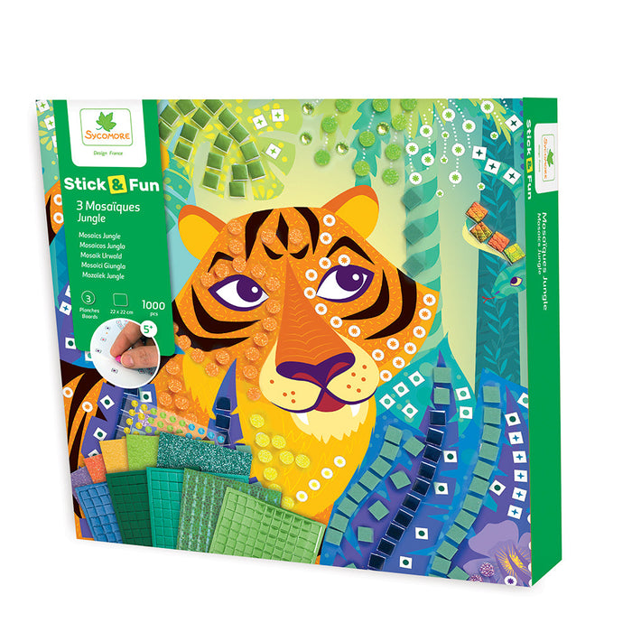 Stick'N Fun - SM 3 Mosaics - Jungle (KT)