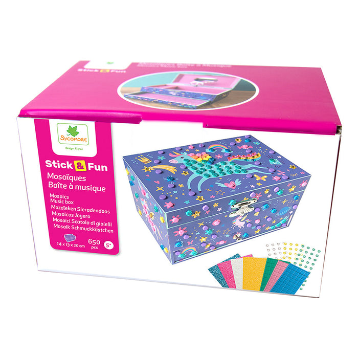 Stick'N Fun - 3D Mosaics Music Box (0925) (KT)